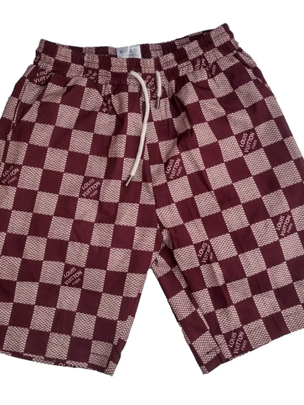 LOUIS VUITTON Men's Shorts Monogram Design Size XL (Check description)